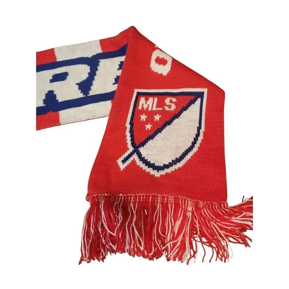 AdvoCare Scarf We Build Champions Major League Soccer MLS Sponsor Knitted Winter